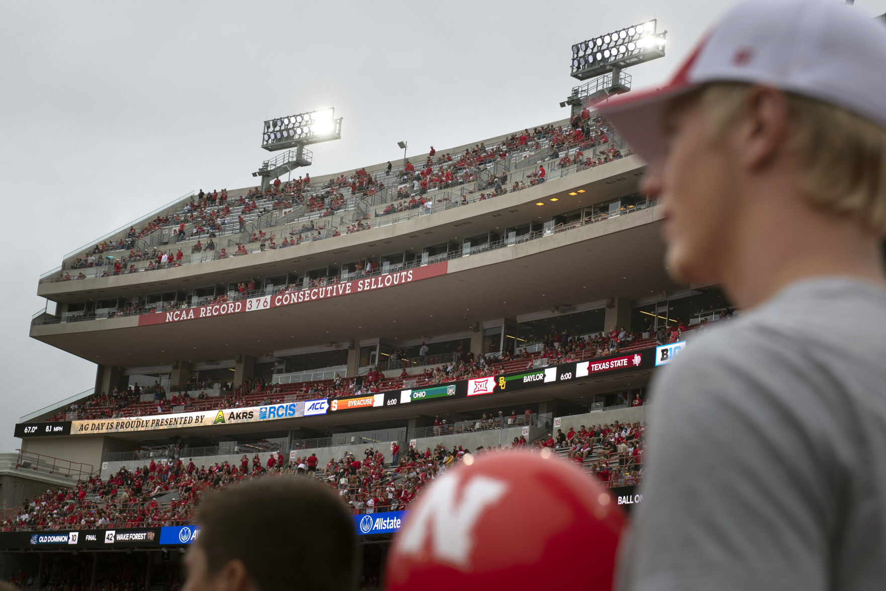 Fordham vs. Nebraska, 9.4